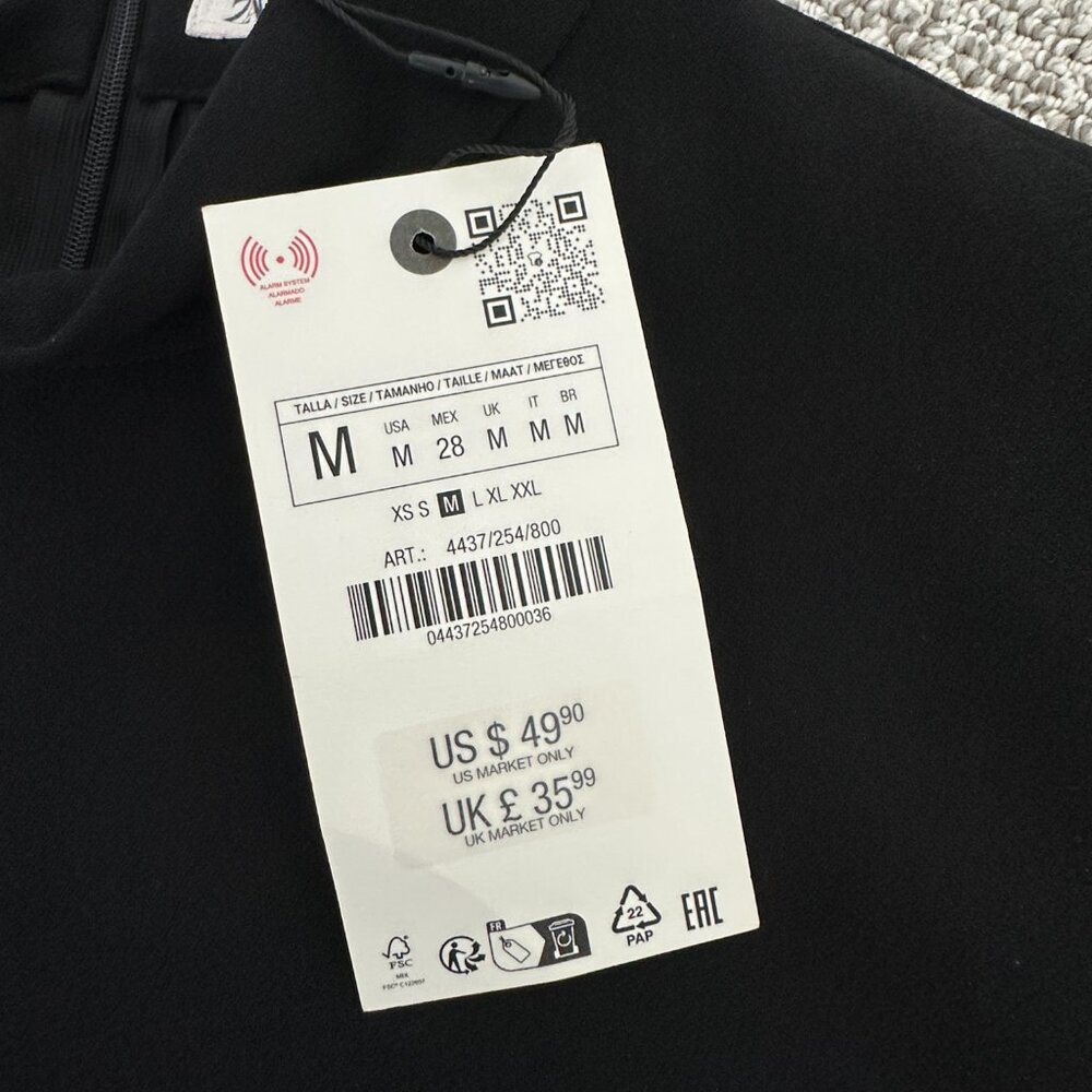 Zara ZW Cllection Sleeveless Short Dress - Picture 11 of 15